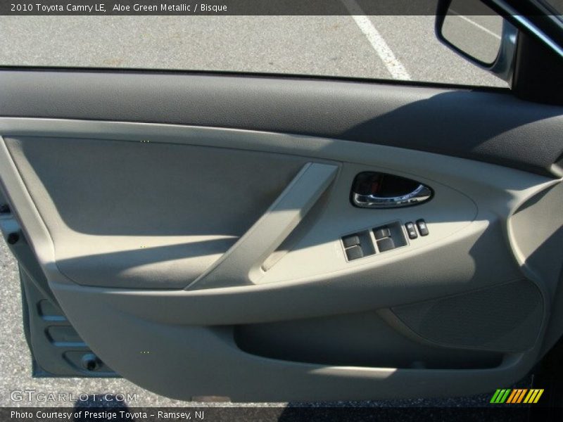 Aloe Green Metallic / Bisque 2010 Toyota Camry LE