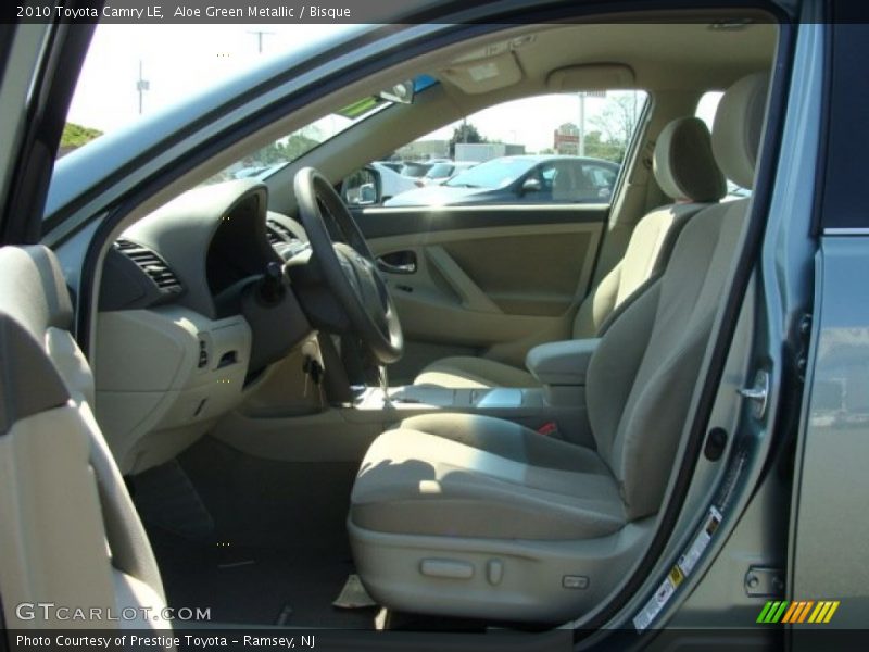 Aloe Green Metallic / Bisque 2010 Toyota Camry LE