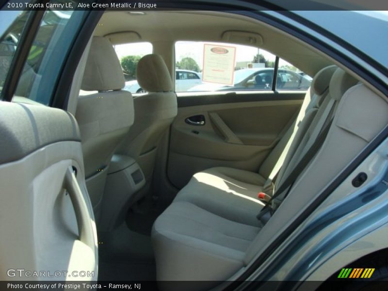Aloe Green Metallic / Bisque 2010 Toyota Camry LE