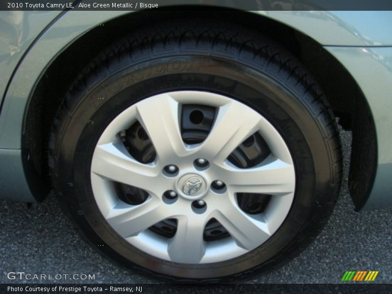 Aloe Green Metallic / Bisque 2010 Toyota Camry LE