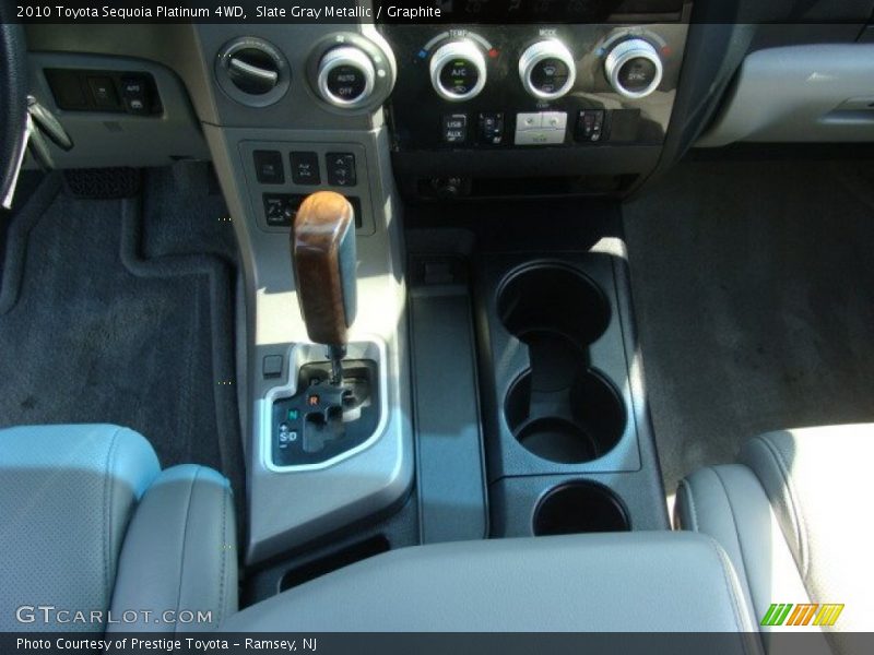 Slate Gray Metallic / Graphite 2010 Toyota Sequoia Platinum 4WD