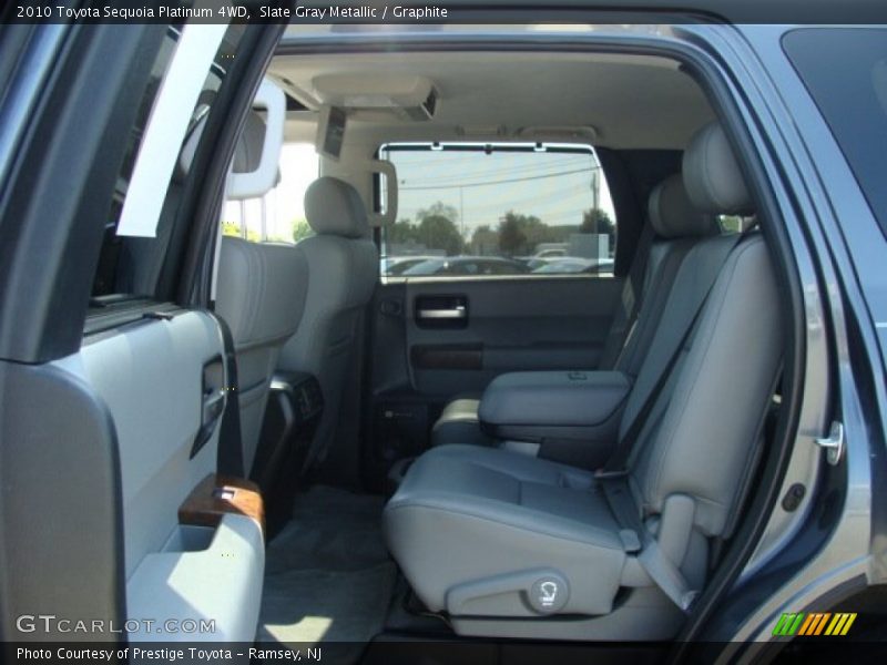 Slate Gray Metallic / Graphite 2010 Toyota Sequoia Platinum 4WD