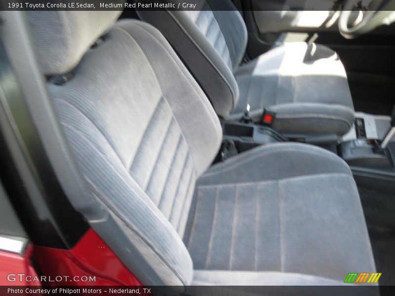 Front Seat of 1991 Corolla LE Sedan