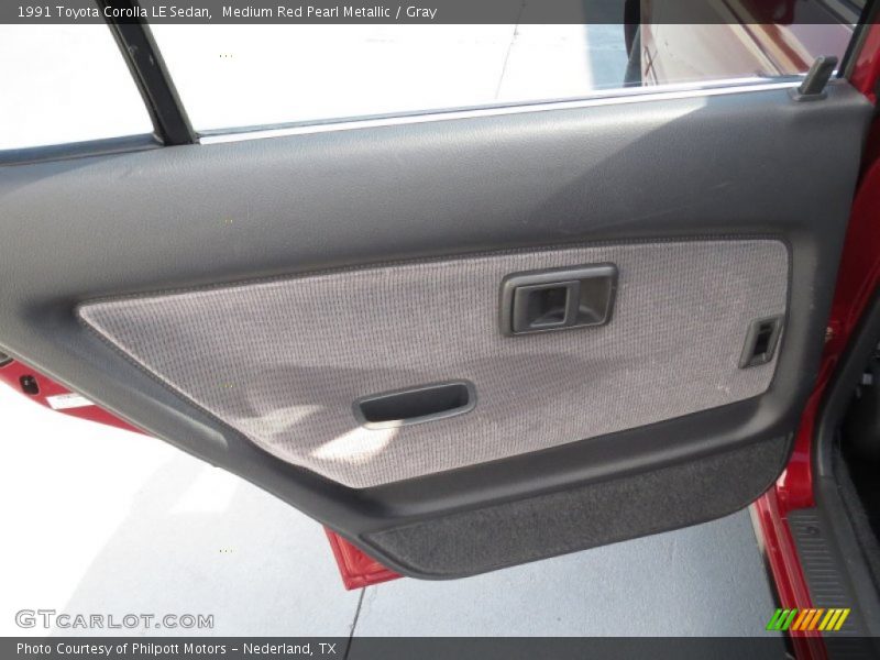 Door Panel of 1991 Corolla LE Sedan