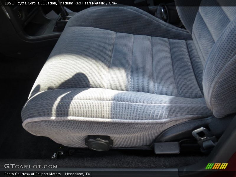 Front Seat of 1991 Corolla LE Sedan