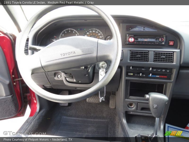 Dashboard of 1991 Corolla LE Sedan