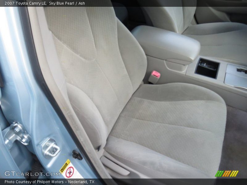 Sky Blue Pearl / Ash 2007 Toyota Camry LE