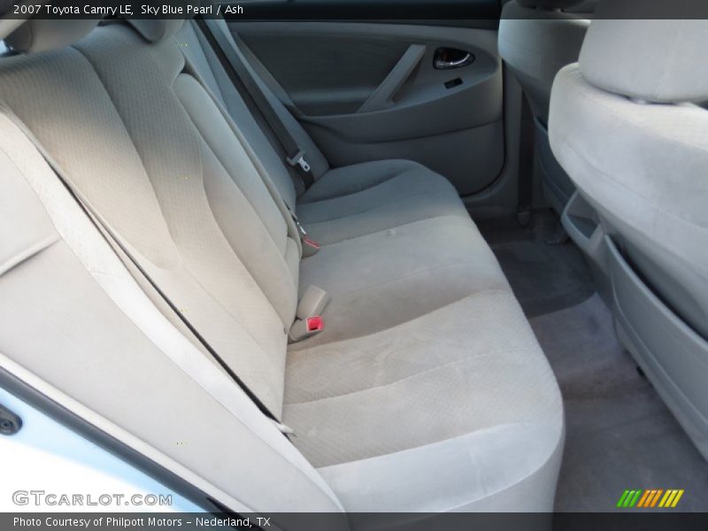 Sky Blue Pearl / Ash 2007 Toyota Camry LE