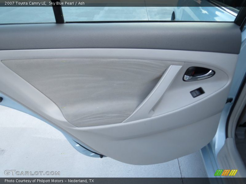 Sky Blue Pearl / Ash 2007 Toyota Camry LE