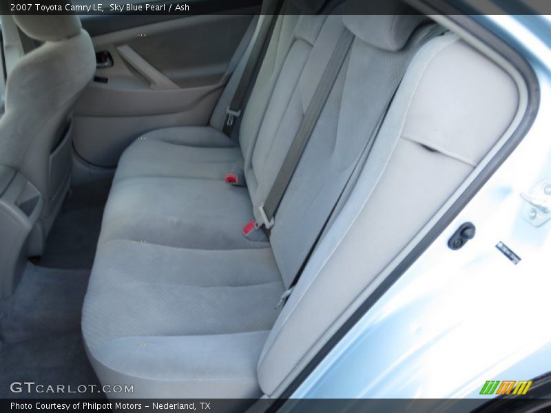 Sky Blue Pearl / Ash 2007 Toyota Camry LE