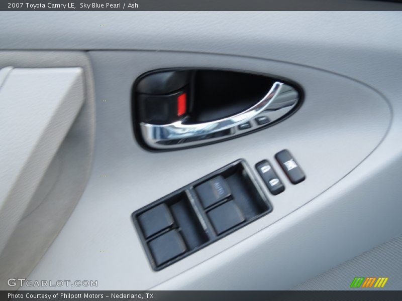 Sky Blue Pearl / Ash 2007 Toyota Camry LE
