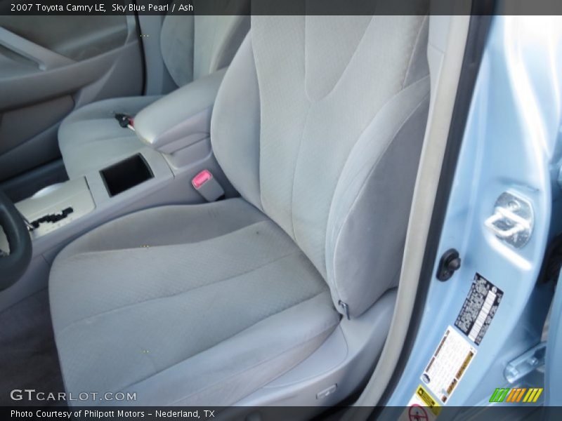 Sky Blue Pearl / Ash 2007 Toyota Camry LE