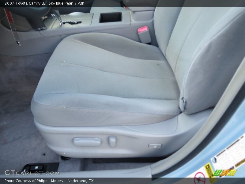 Sky Blue Pearl / Ash 2007 Toyota Camry LE