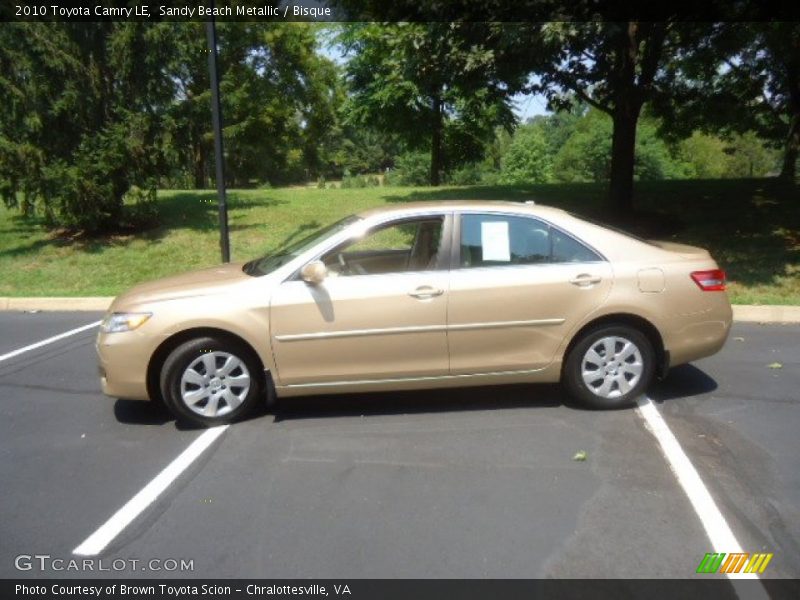Sandy Beach Metallic / Bisque 2010 Toyota Camry LE