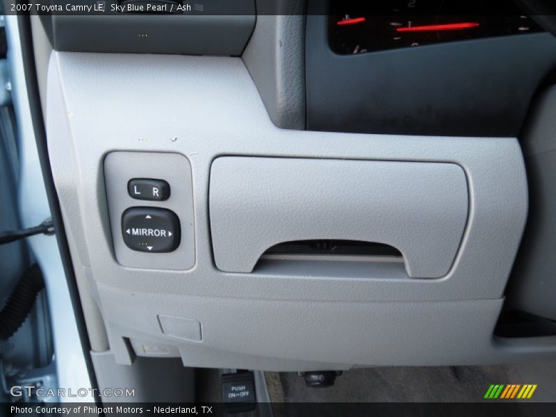 Sky Blue Pearl / Ash 2007 Toyota Camry LE