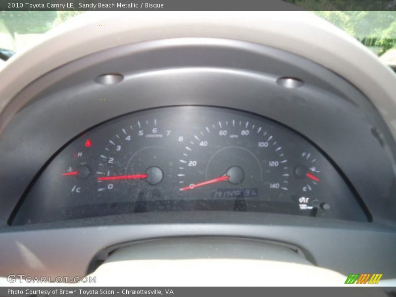 Sandy Beach Metallic / Bisque 2010 Toyota Camry LE