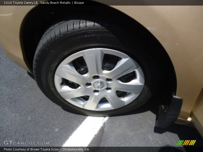 Sandy Beach Metallic / Bisque 2010 Toyota Camry LE