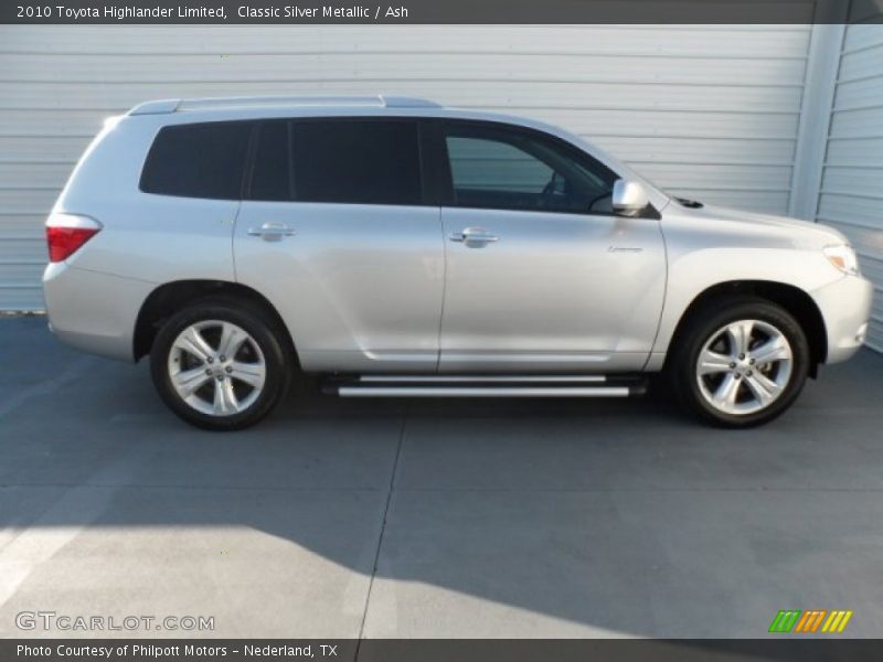 Classic Silver Metallic / Ash 2010 Toyota Highlander Limited
