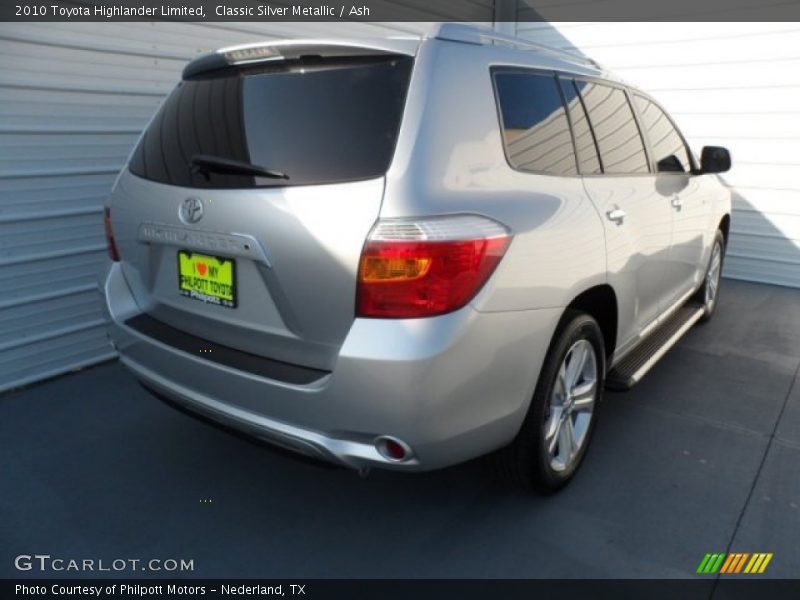 Classic Silver Metallic / Ash 2010 Toyota Highlander Limited