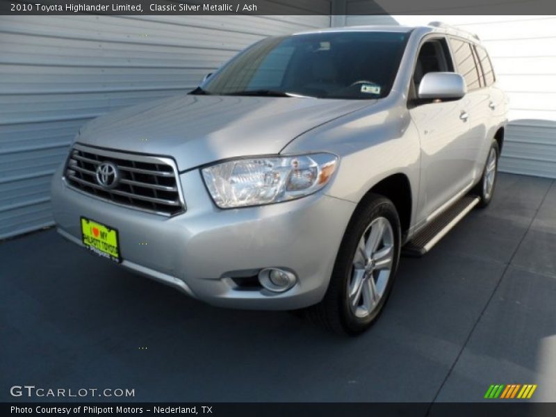 Classic Silver Metallic / Ash 2010 Toyota Highlander Limited