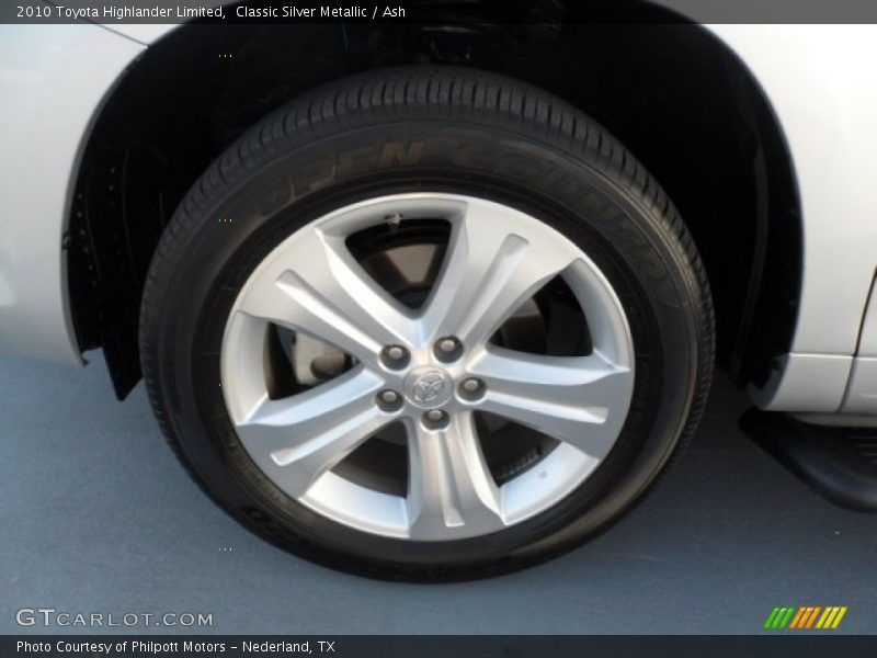 Classic Silver Metallic / Ash 2010 Toyota Highlander Limited