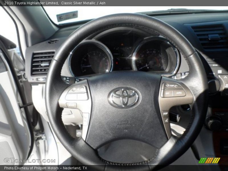 Classic Silver Metallic / Ash 2010 Toyota Highlander Limited
