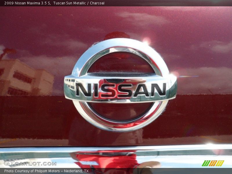 Tuscan Sun Metallic / Charcoal 2009 Nissan Maxima 3.5 S