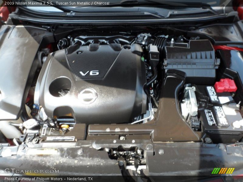 Tuscan Sun Metallic / Charcoal 2009 Nissan Maxima 3.5 S