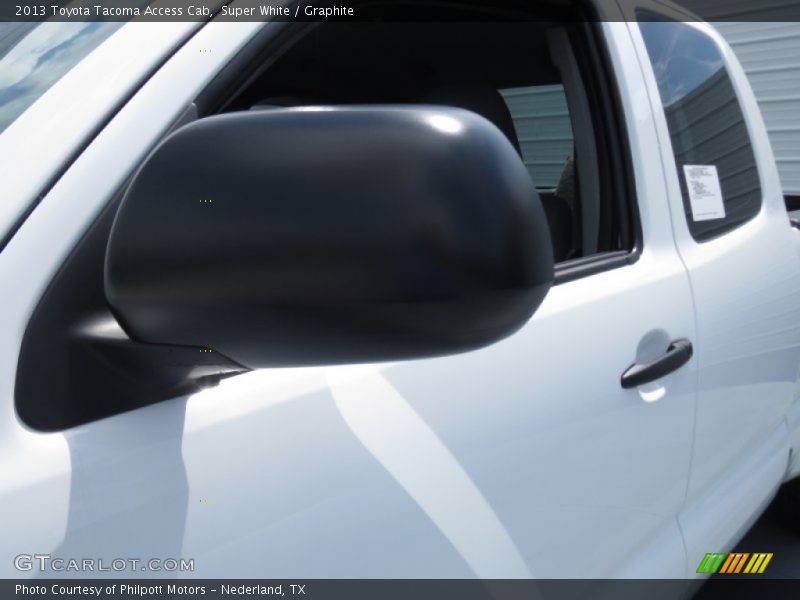Super White / Graphite 2013 Toyota Tacoma Access Cab