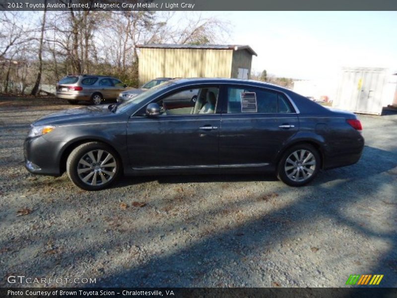 Magnetic Gray Metallic / Light Gray 2012 Toyota Avalon Limited