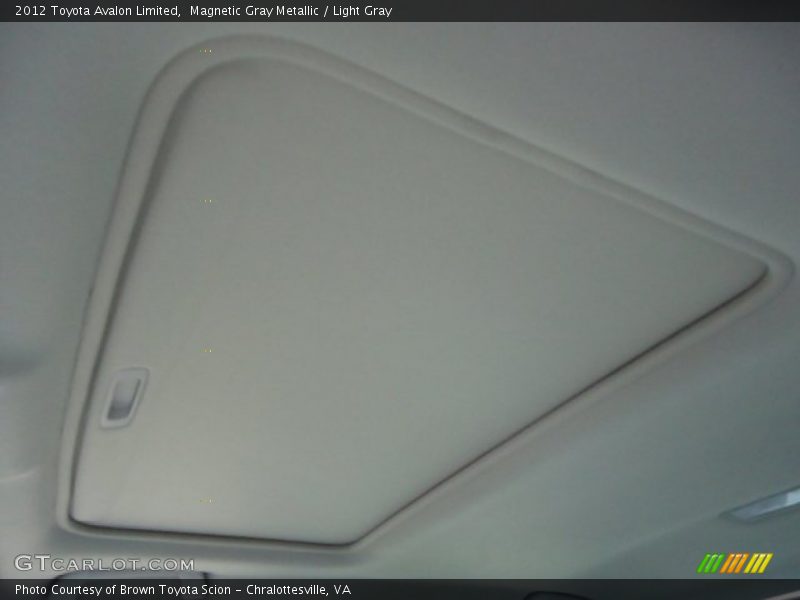Magnetic Gray Metallic / Light Gray 2012 Toyota Avalon Limited