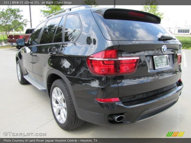 Jet Black / Sand Beige 2011 BMW X5 xDrive 35i