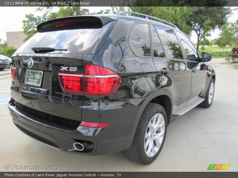 Jet Black / Sand Beige 2011 BMW X5 xDrive 35i
