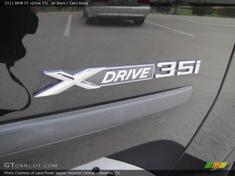 Jet Black / Sand Beige 2011 BMW X5 xDrive 35i