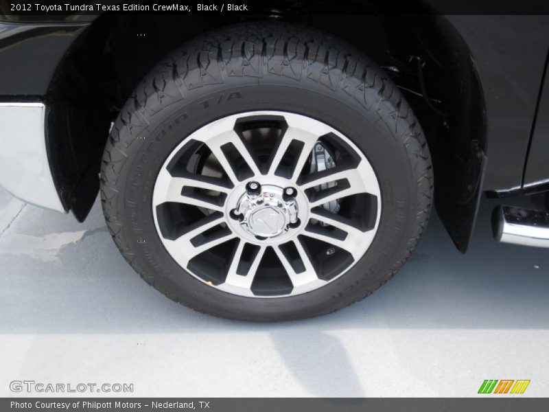 Black / Black 2012 Toyota Tundra Texas Edition CrewMax