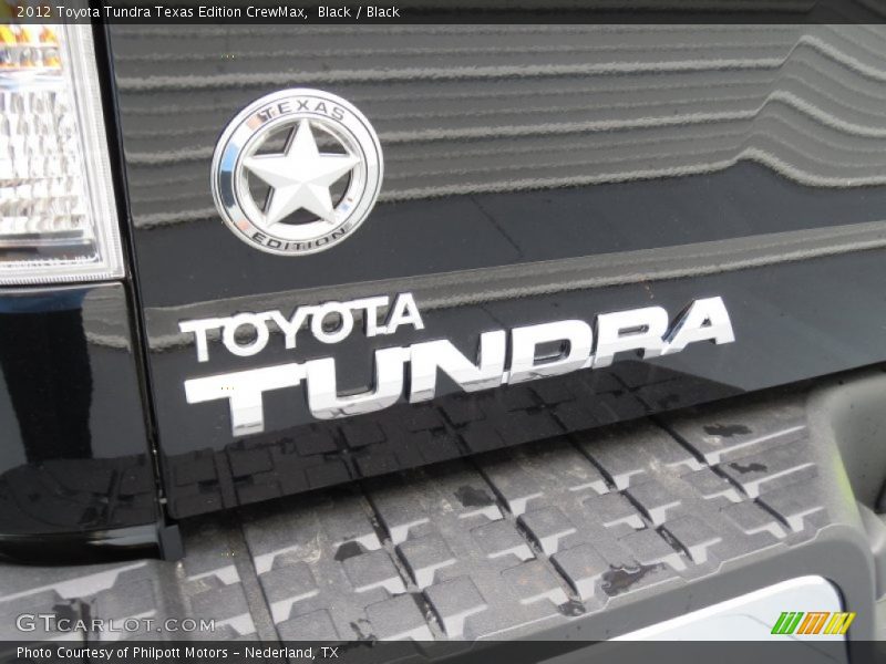 Black / Black 2012 Toyota Tundra Texas Edition CrewMax