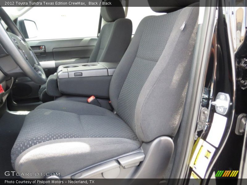 Black / Black 2012 Toyota Tundra Texas Edition CrewMax
