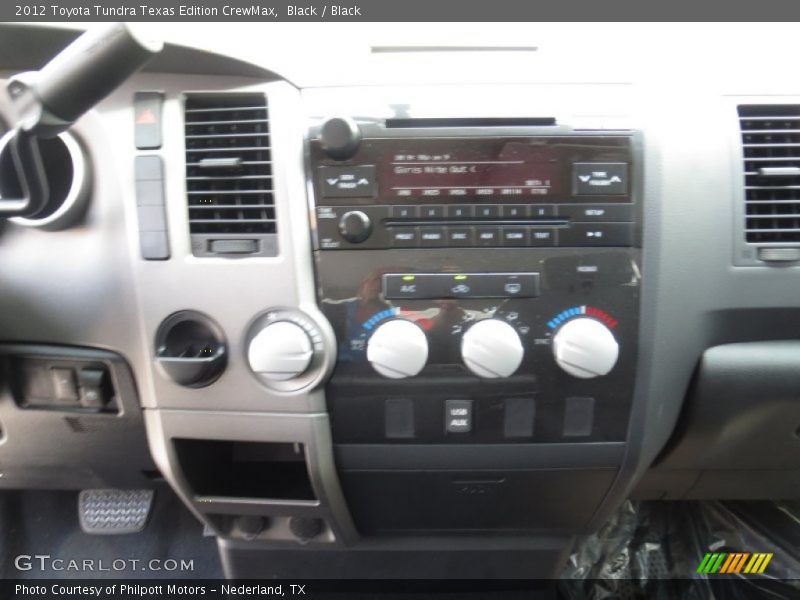 Black / Black 2012 Toyota Tundra Texas Edition CrewMax