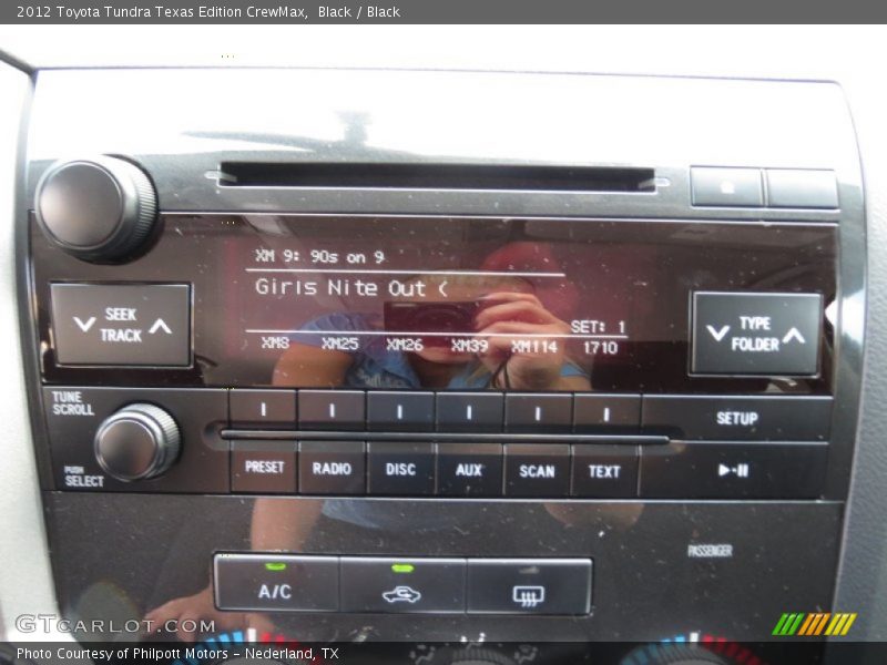 Black / Black 2012 Toyota Tundra Texas Edition CrewMax