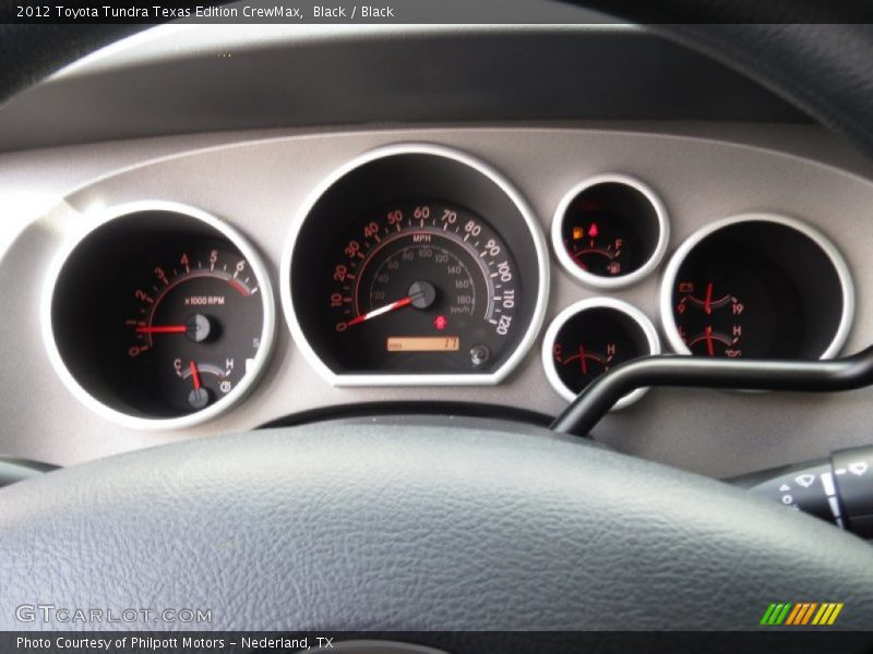 Black / Black 2012 Toyota Tundra Texas Edition CrewMax