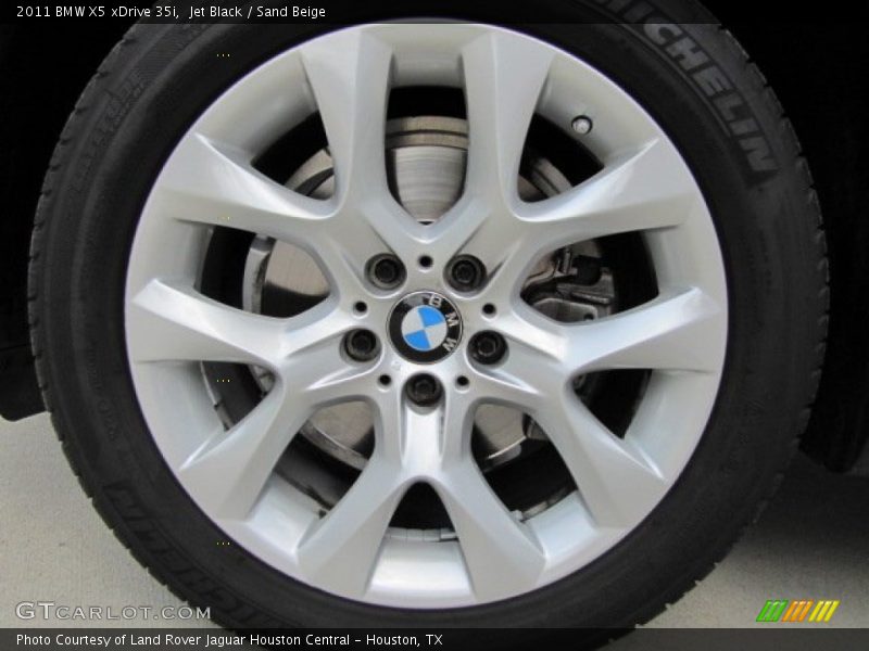 Jet Black / Sand Beige 2011 BMW X5 xDrive 35i