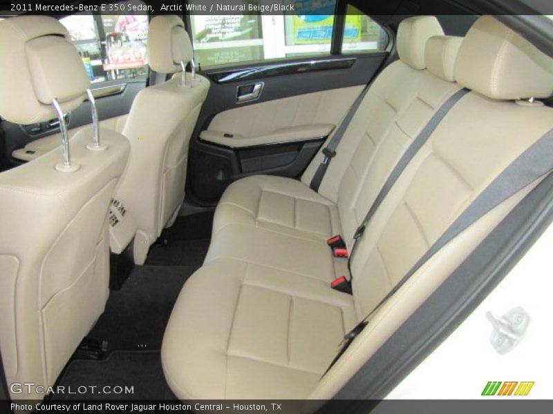 Arctic White / Natural Beige/Black 2011 Mercedes-Benz E 350 Sedan