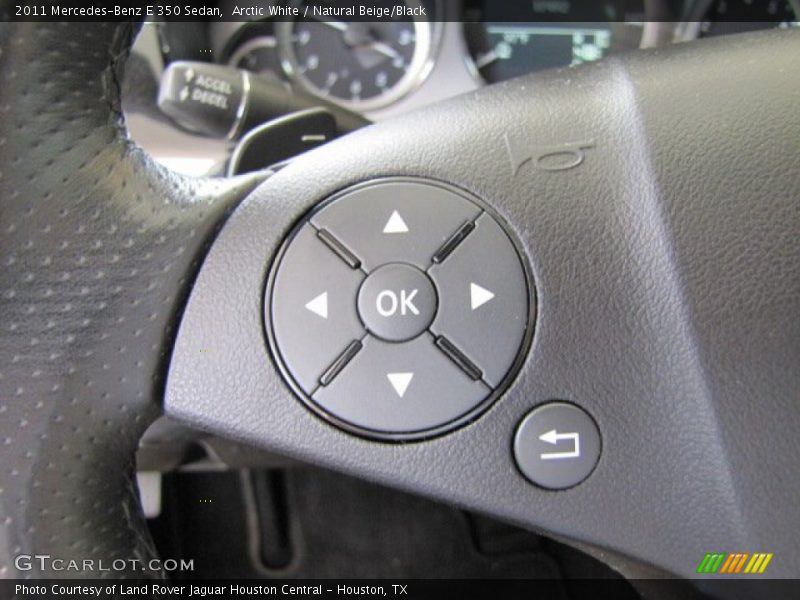 Arctic White / Natural Beige/Black 2011 Mercedes-Benz E 350 Sedan