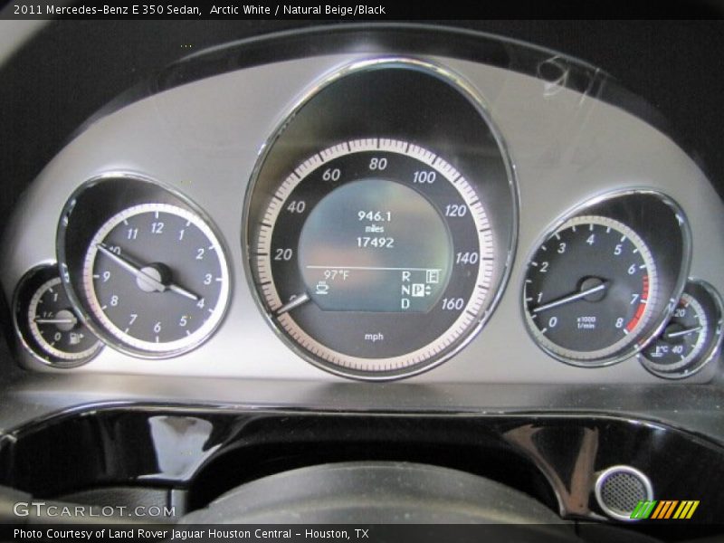 Arctic White / Natural Beige/Black 2011 Mercedes-Benz E 350 Sedan