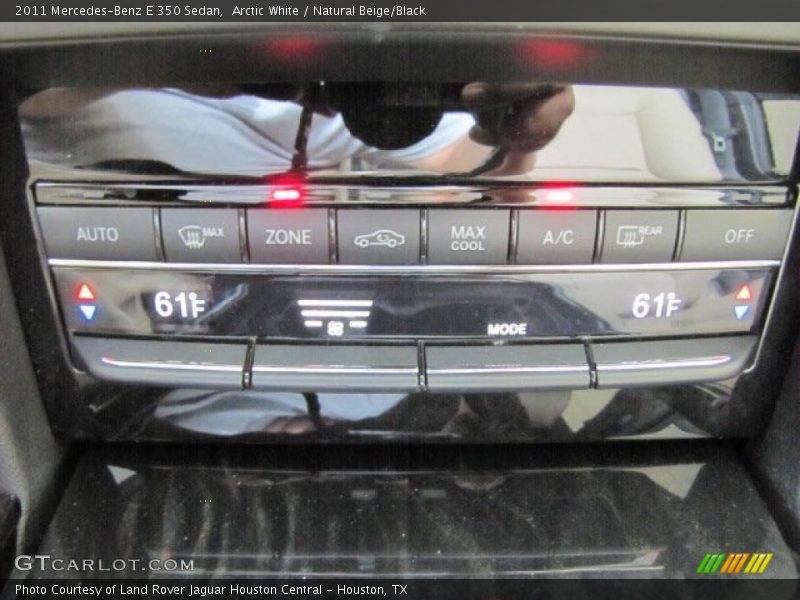 Arctic White / Natural Beige/Black 2011 Mercedes-Benz E 350 Sedan