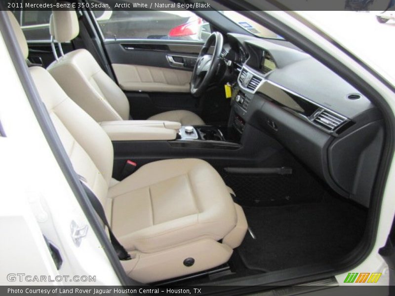 Arctic White / Natural Beige/Black 2011 Mercedes-Benz E 350 Sedan
