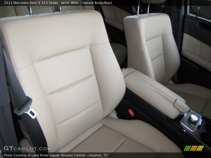 Arctic White / Natural Beige/Black 2011 Mercedes-Benz E 350 Sedan