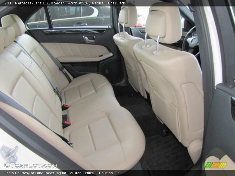 Arctic White / Natural Beige/Black 2011 Mercedes-Benz E 350 Sedan