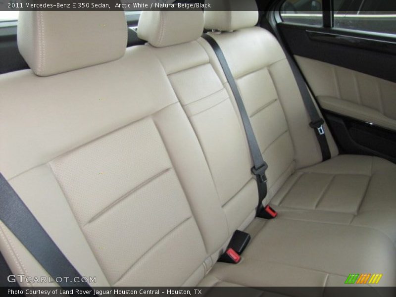 Arctic White / Natural Beige/Black 2011 Mercedes-Benz E 350 Sedan