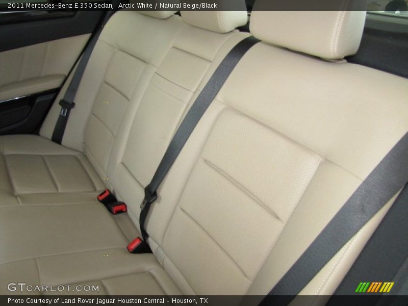 Arctic White / Natural Beige/Black 2011 Mercedes-Benz E 350 Sedan